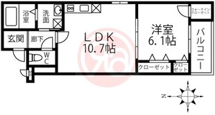 Fujipalace桜西今川Ⅱ番館の物件間取画像